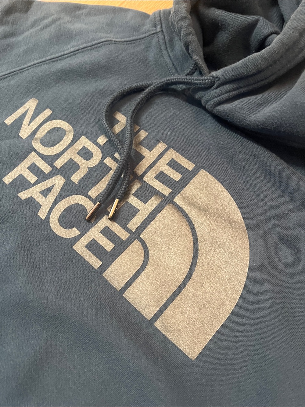 The North Face - Blue/Teal Logo Pullover Hoodie, Size L, Good Condition! - Picture 3 of 10